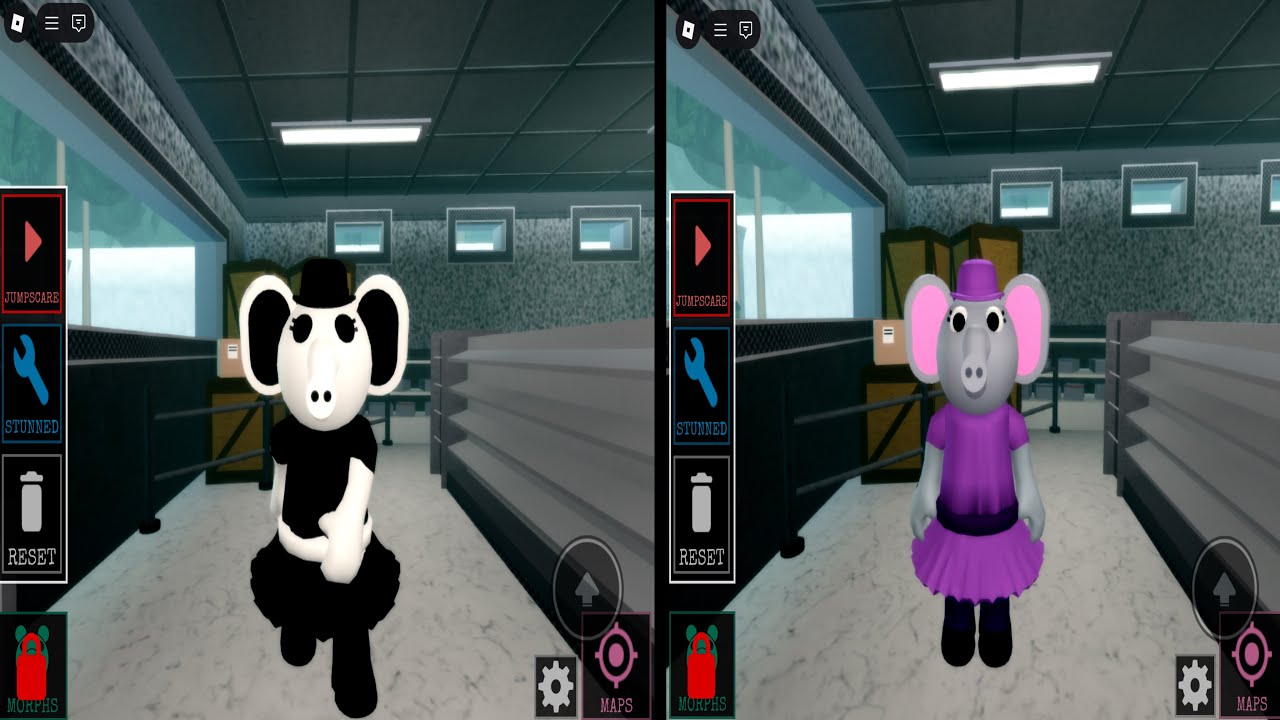 Beating elly’s experience in piggy traumatic experiences on Roblox!