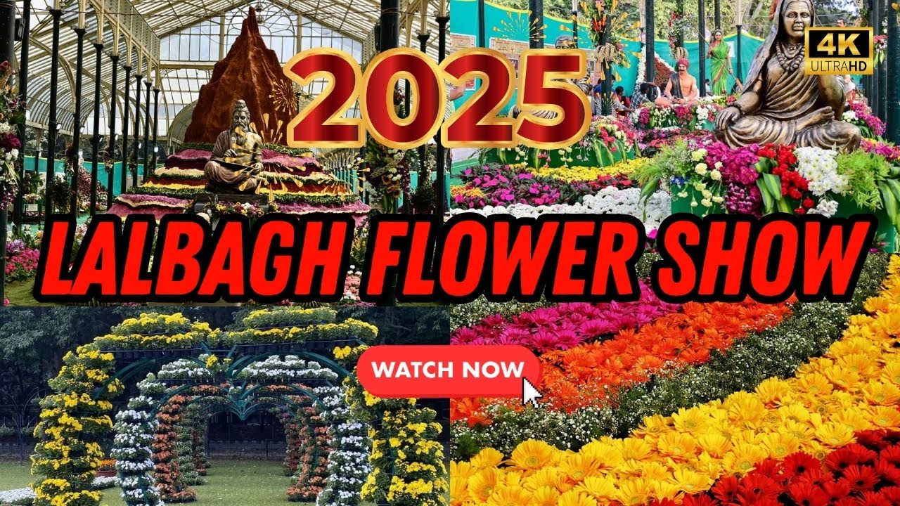 Lalbagh Flower Show 2025 | Republic Day Special in Bangalore 🌸