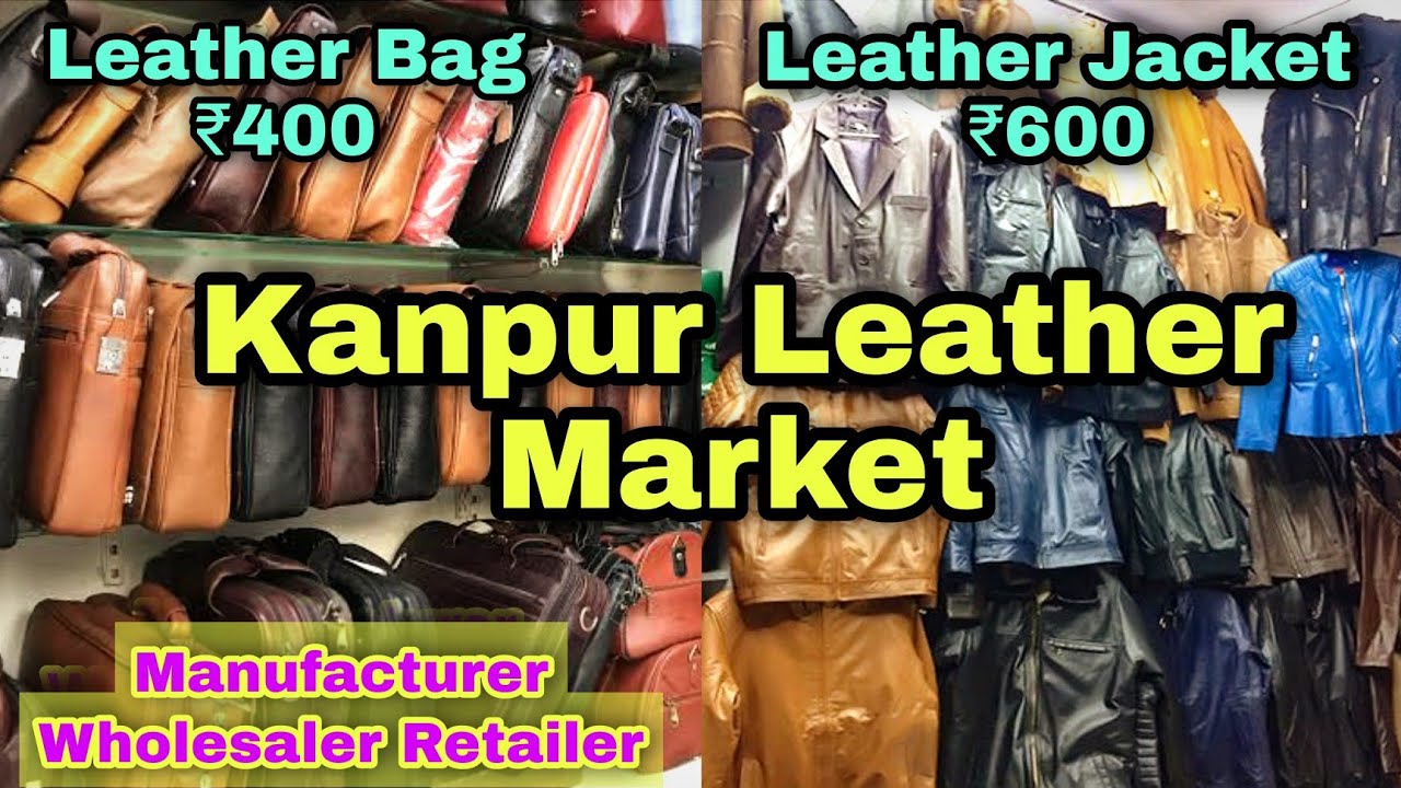 Kanpur Leather Market | Leather Market In Kanpur | Leather Purse, Belt, Bags Market