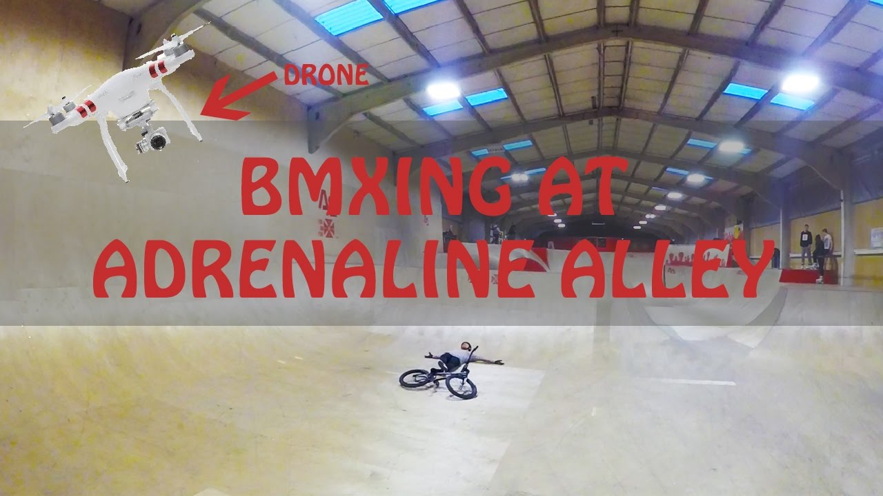 FEW HOURS AT ADRENALINE ALLEY *DRONE FOOTAGE*