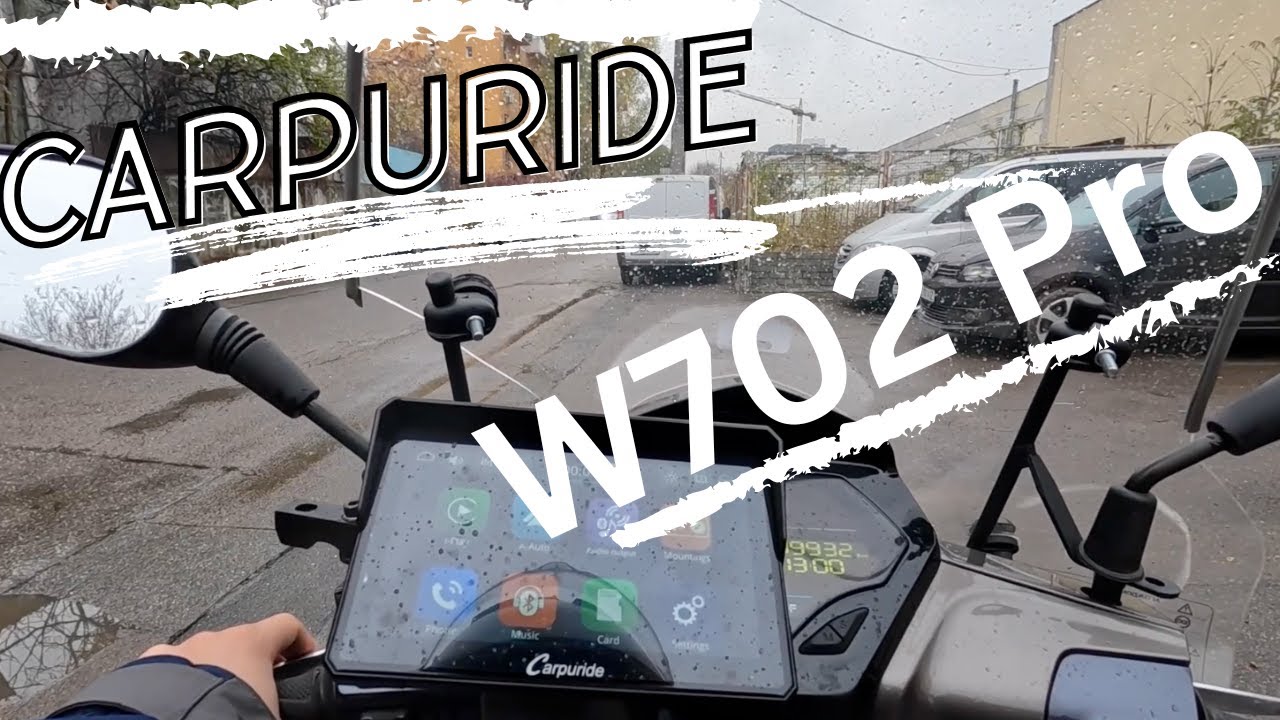 Carpuride W702 Pro pentru scutere și motociclete.