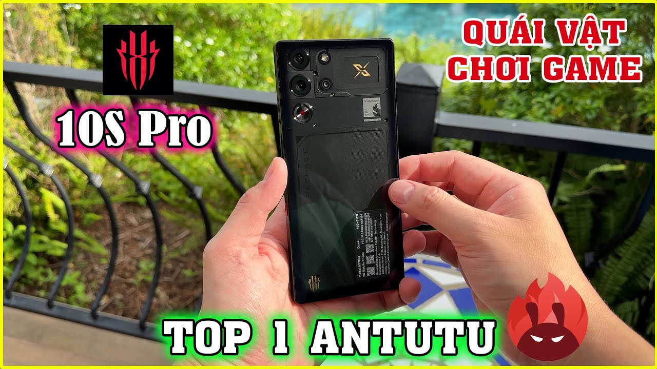 REDMAGIC 10S Pro – Quái vật hiệu năng TOP 1 Antutu 2025!