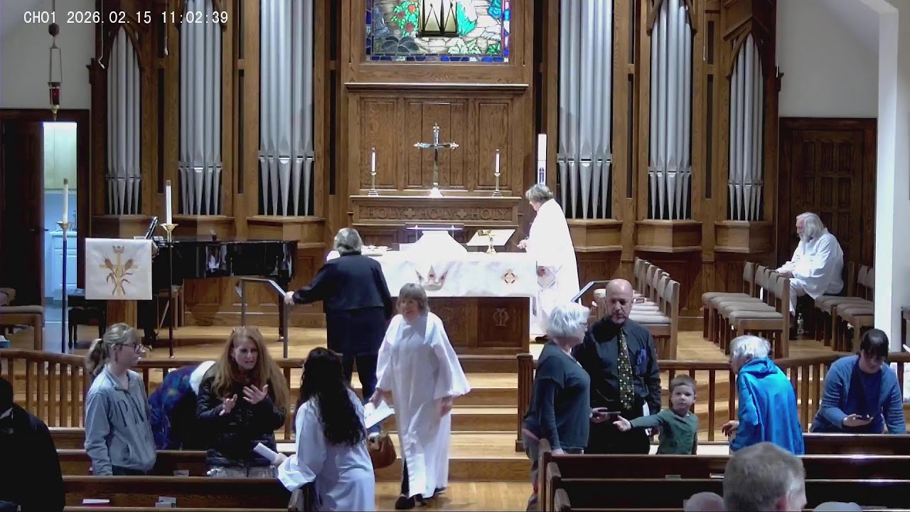 Live worship: 2/15/2026 – Transfiguration of Our Lord