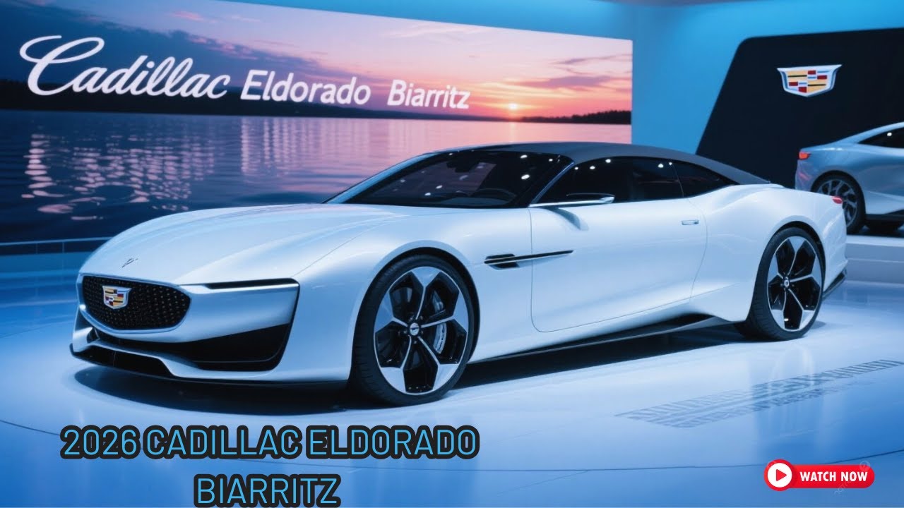 Возрождение легенды? Cadillac Eldorado Biarritz 2026 года... Это вас шокирует!