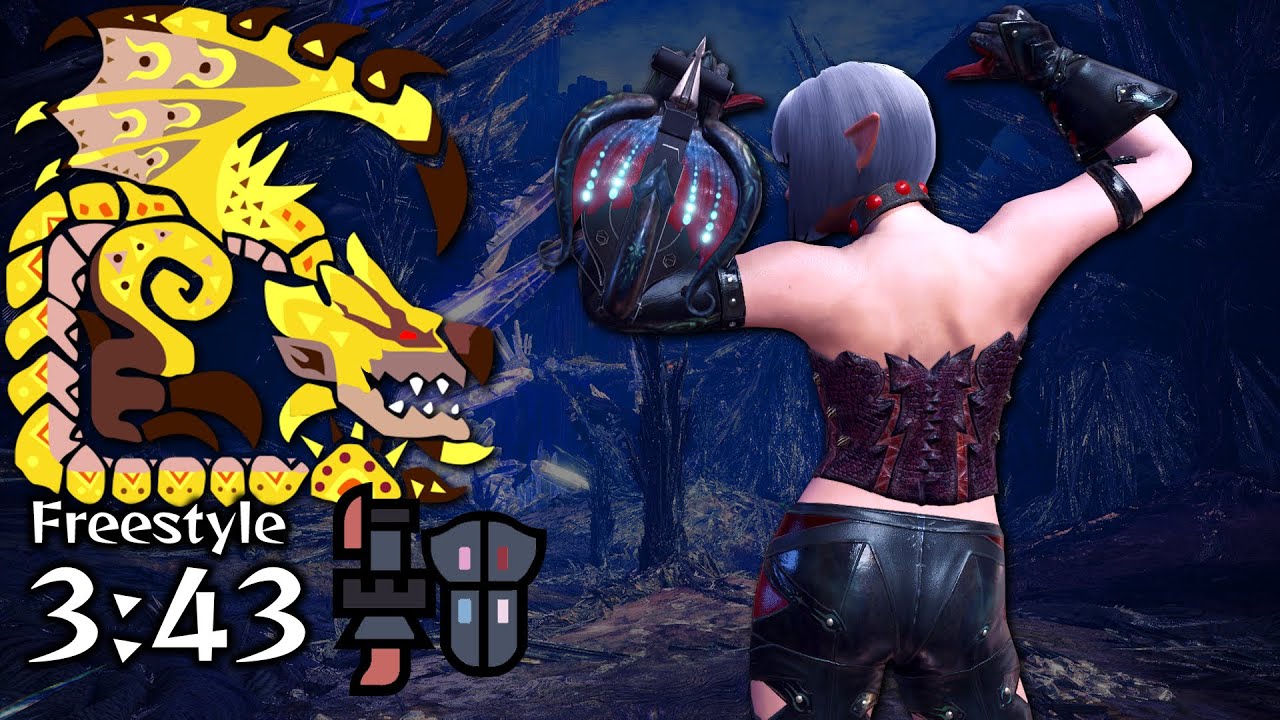 The Moon is a Harsh Queen (Long Gunlance) - Monster Hunter World: Iceborne - リオレイア希少種 ガンランス ソロ【MHWI】