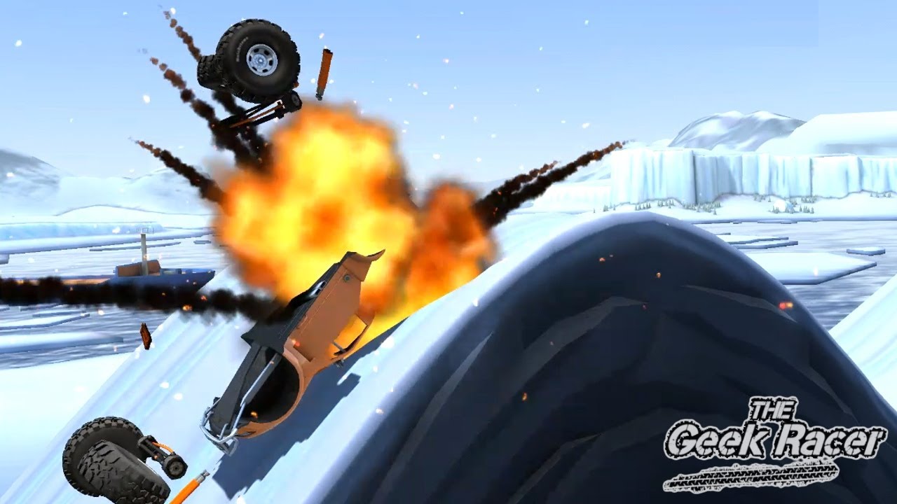 MMX HILL CLIMB: Big Air ALL - Completed with TROPHY TRUCK - Truck and Car racing game