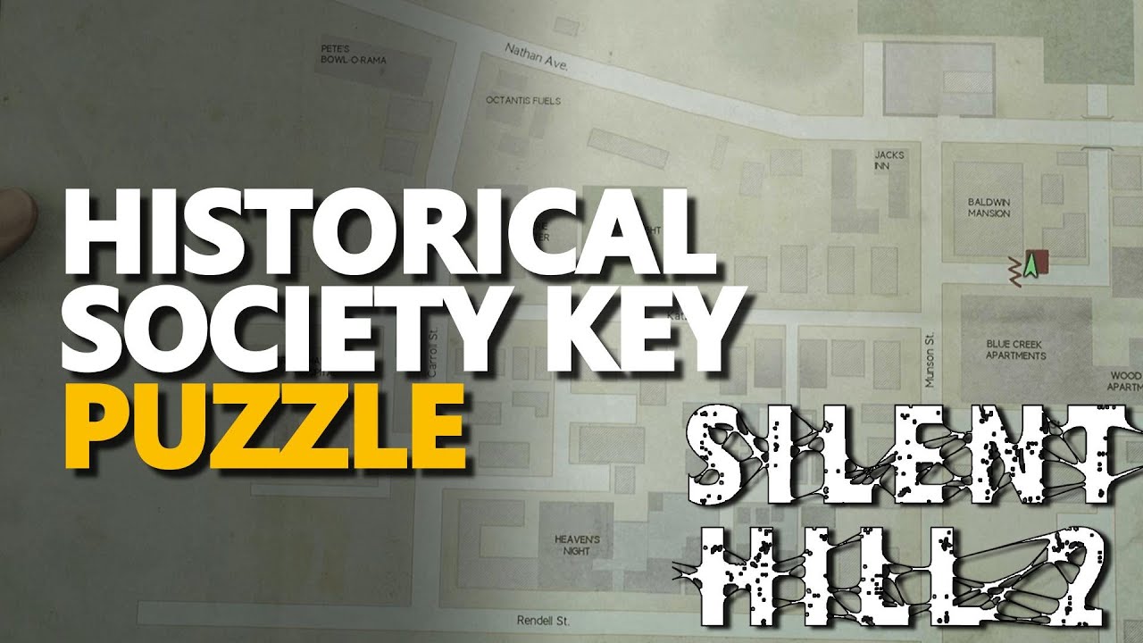 Historical Society Key Puzzle Silent Hill 2 Remake