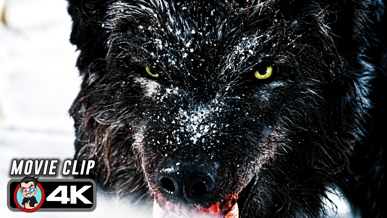Alpha Wolf Vs Liam Neeson - Final Fight Scene | THE GREY (2012) Movie CLIP 4K