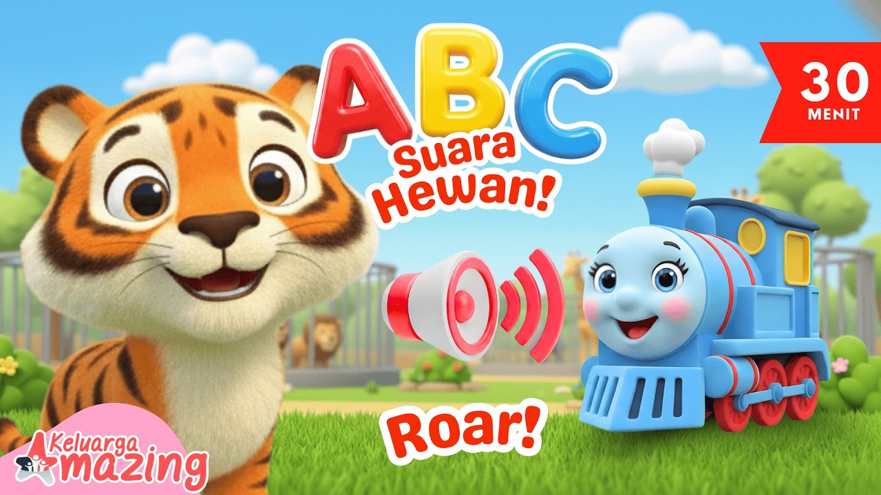 🐯🦍 Tebak Hewan dari Suaranya 🔊 | Game Edukasi Anak PAUD & TK