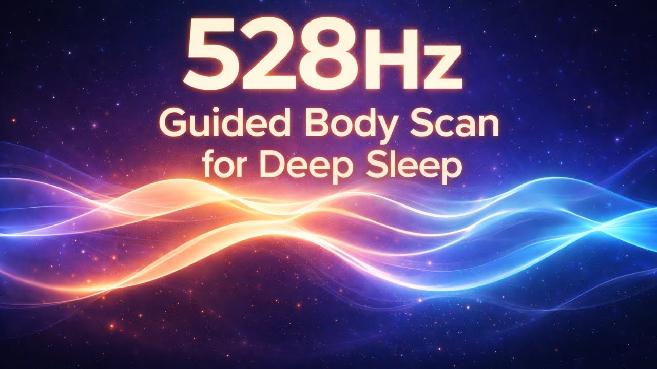 Guided Body Scan for Deep Sleep  528Hz