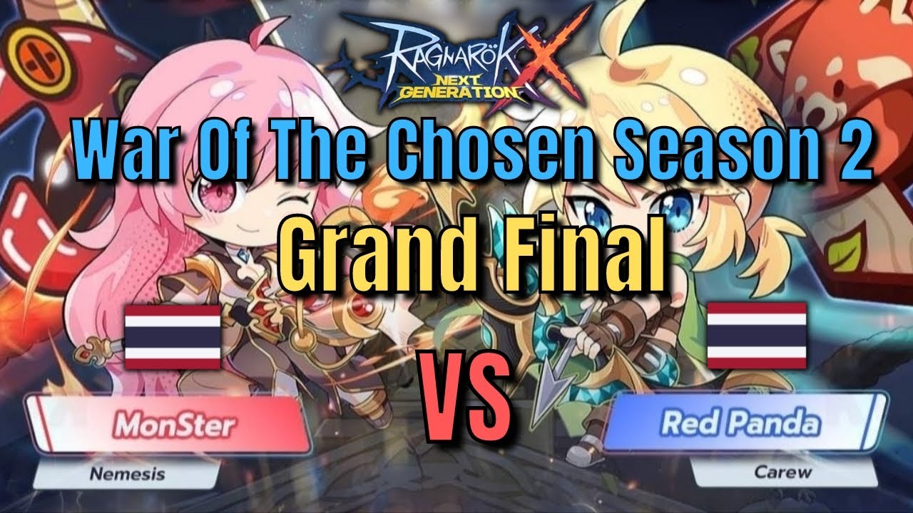 MonSter vs Red Panda | Grand Final | War Of The Chosen S2 (WOC) - Ragnarok X Next Generation [ROX]