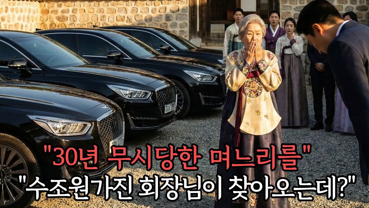 30년 무시당한 종갓집 며느리의 반격 | 대기업 회장이 5천만 원 들고 찾아온 이유