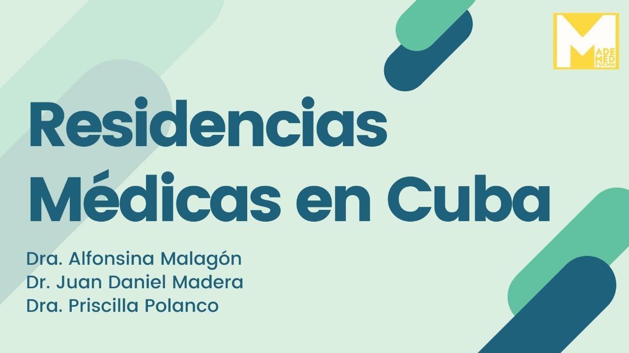 Residencias médicas en Cuba