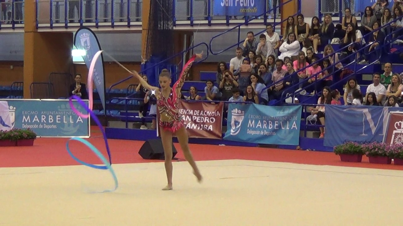 Alexandra Soldatova (RUS) Ribbon AA - Grand Prix Marbella 2017