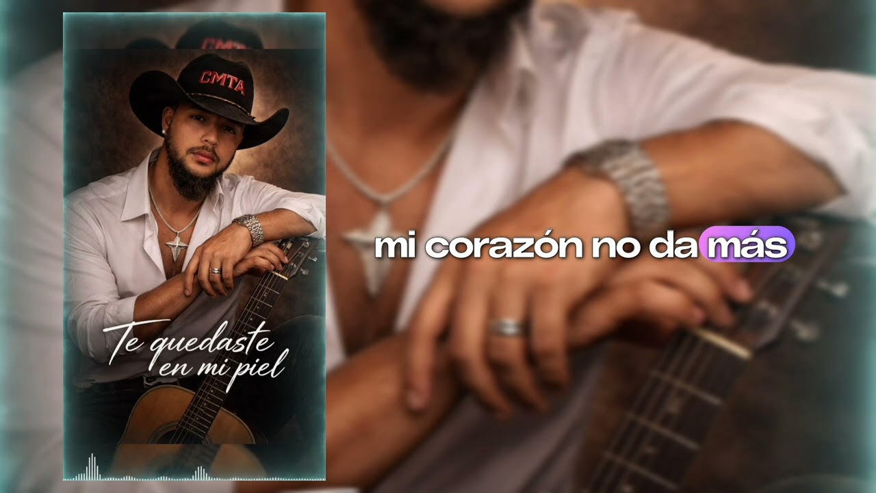 🌹 Te quedaste En Mi Piel  - CMTA (Oficial audio)