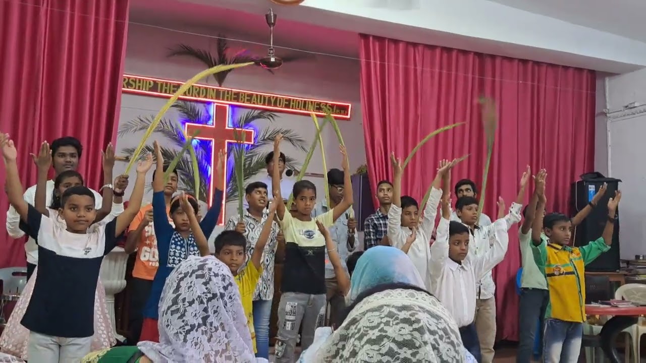 Hosanna in the highest | Action Song | Palm Sunday Song| Sunday School | NBC 