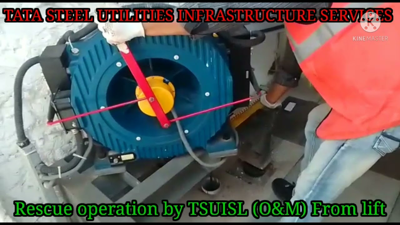 Rescue operation process from passenger lift in high rise buildings