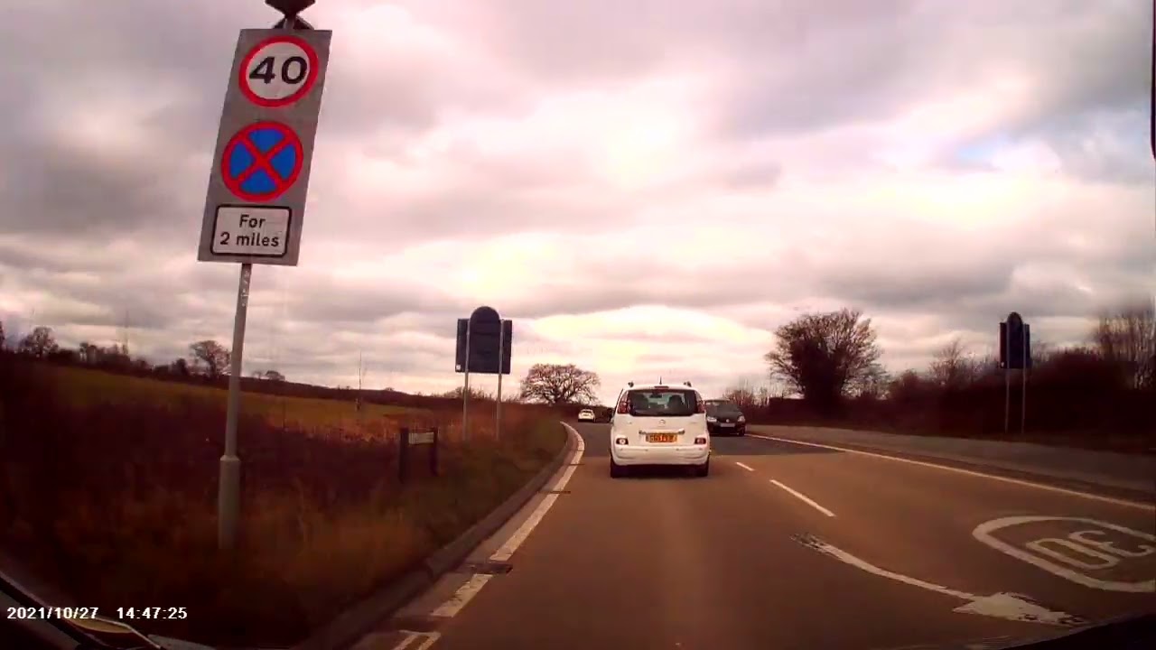 Dashcam Driving To Weston Super Mare