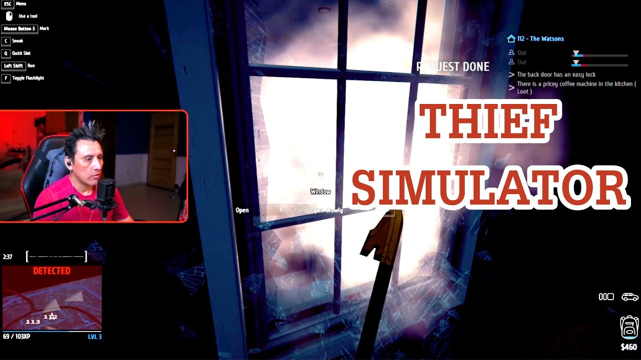 First time playing - Thief Simulator | [FrodoCruz VOD]