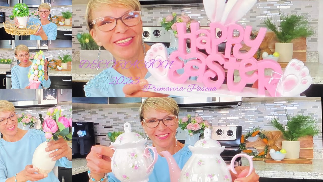 IDEAS PARA DECORAR TU CASA 🐰 PASCUA ,PRIMAVERA 🌸 2023 TENDECIA EN DECORACI&Oacute;N 🌷 EASTER  @tivisiy1541