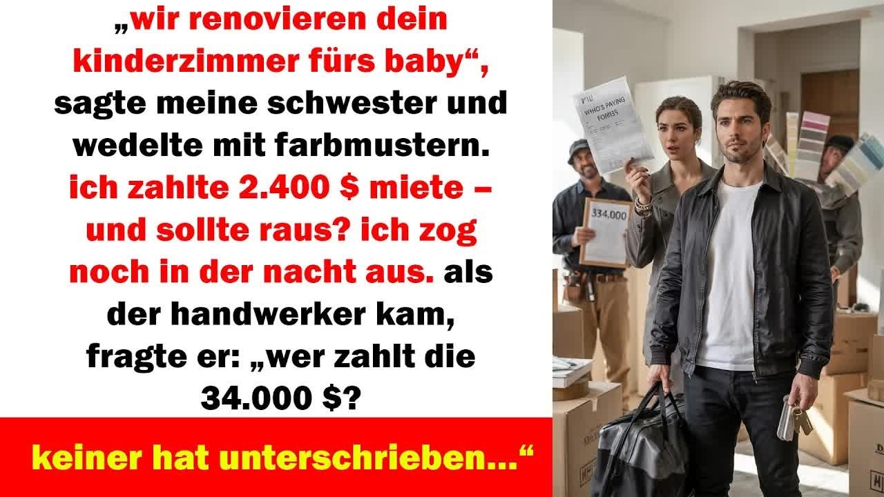 sie warfen mich raus, obwohl ich 2.400 $ zahlte doch die 34.000 $ rechnung traf sie eiskalt aber...