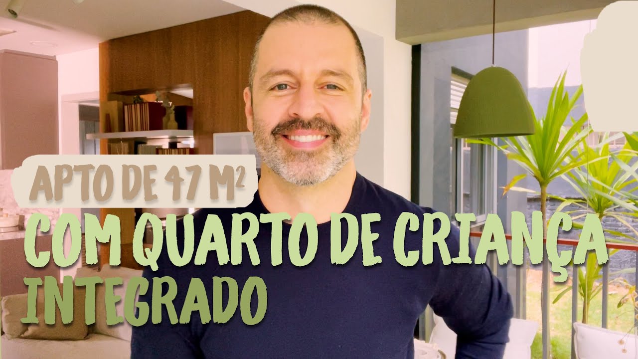 APARTAMENTO DE 47 M2 COM DOIS QUARTOS E LAVANDERIA PLANEJADA