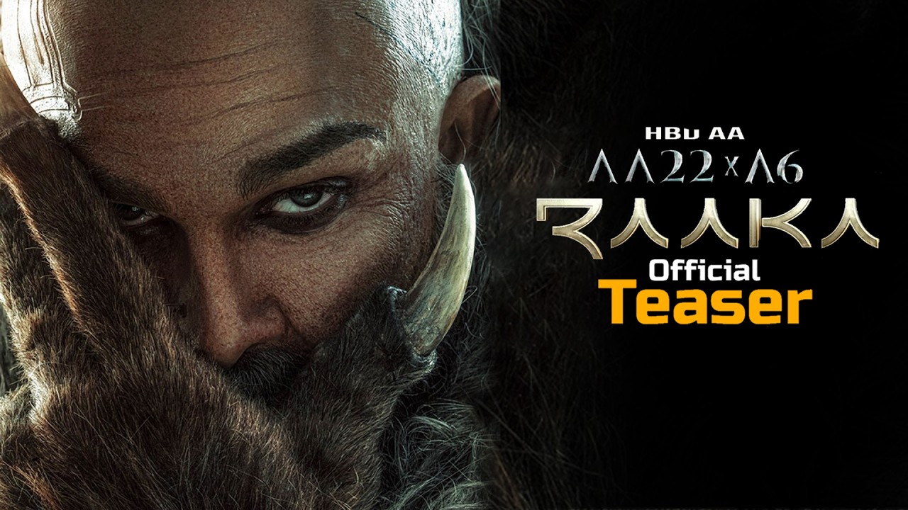 #Raaka Movie Teaser || Icon Star Allu Arjun || Atlee || Deepika Padukone || #HBDAlluArjun || MTB