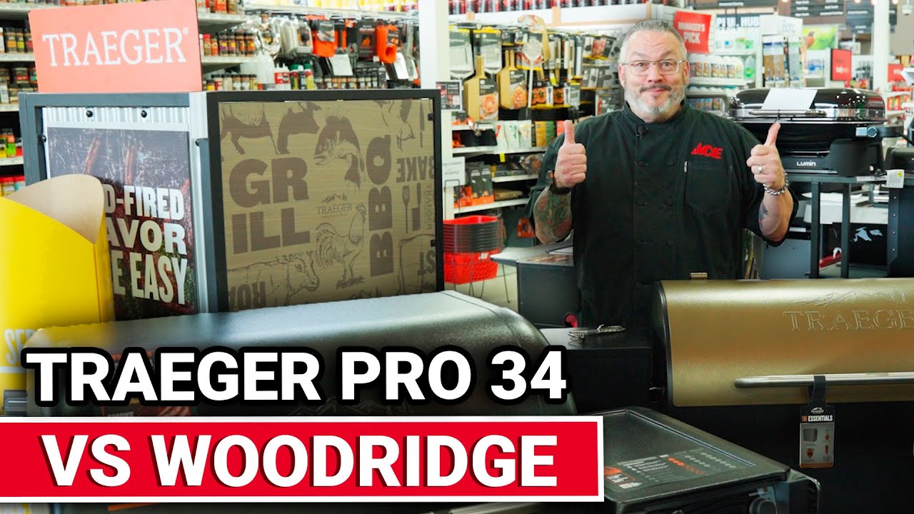 Traeger Pro 34 vs. Woodridge | Ace Hardware