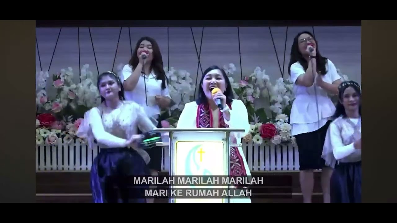 Marilah marilah marilah, mari ke Rumah Allah