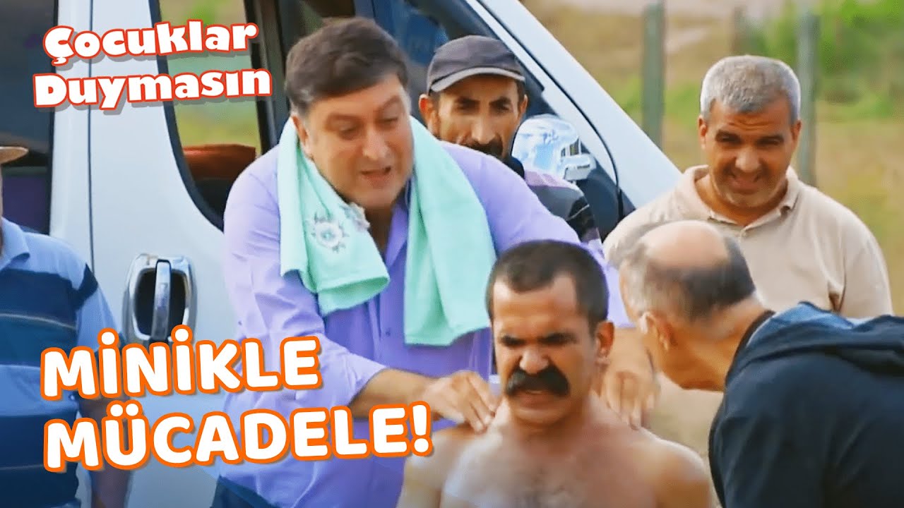 Hüseyin'in Yağlı Güreş Performansı - Çocuklar Duymasın 49. Bölüm