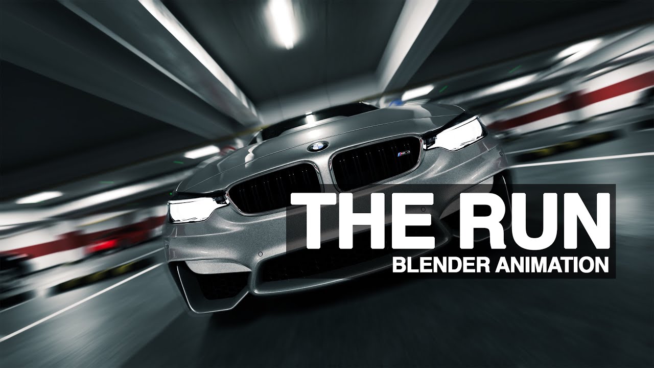 The Run | Cinematic Blender Car Animation