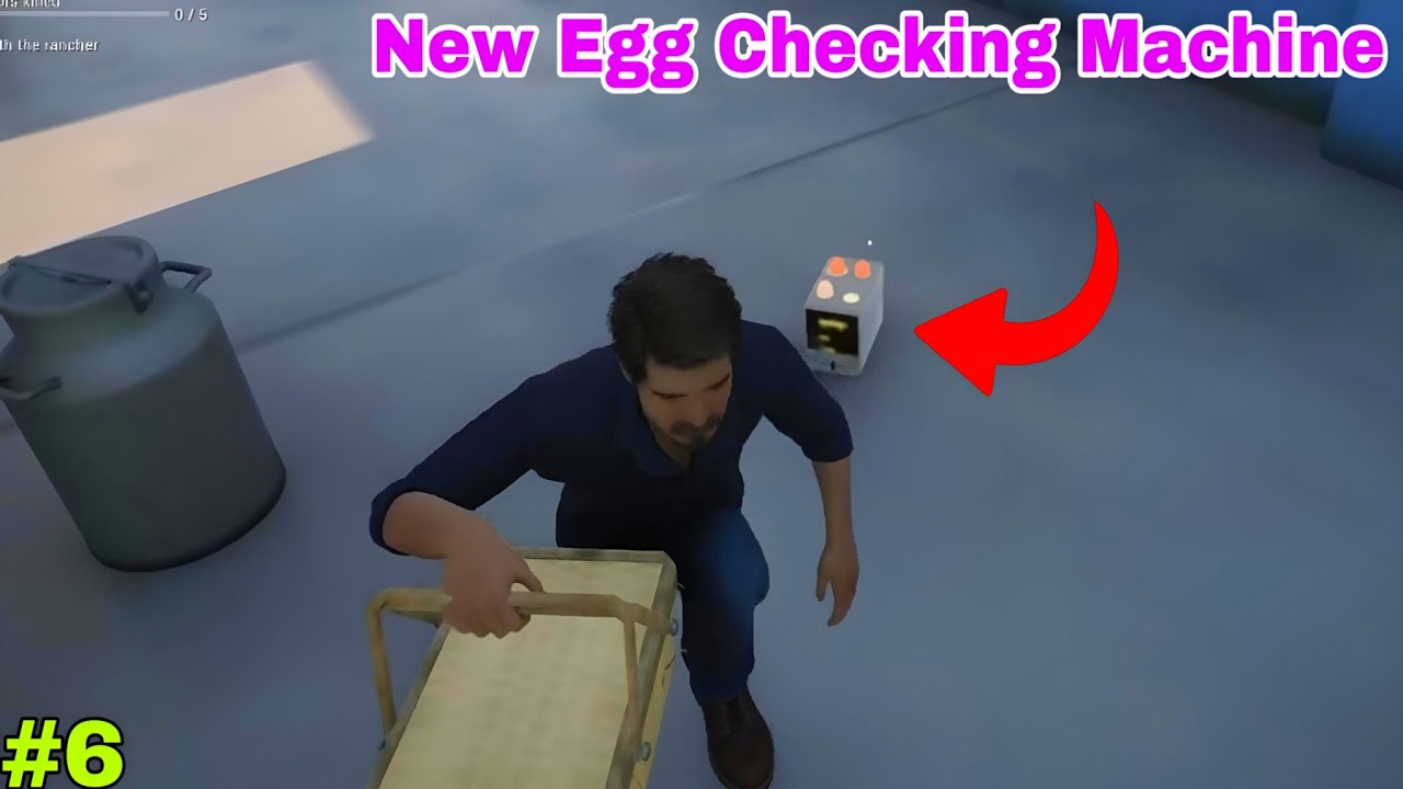 New Egg Checking Machine Ranch Simulator Gameplay #6