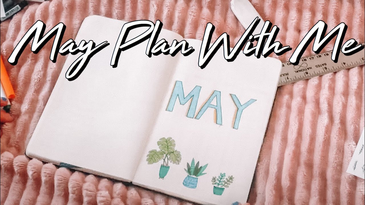May Plan with Me Bullet Journal Set Up 2020 || huntermerck