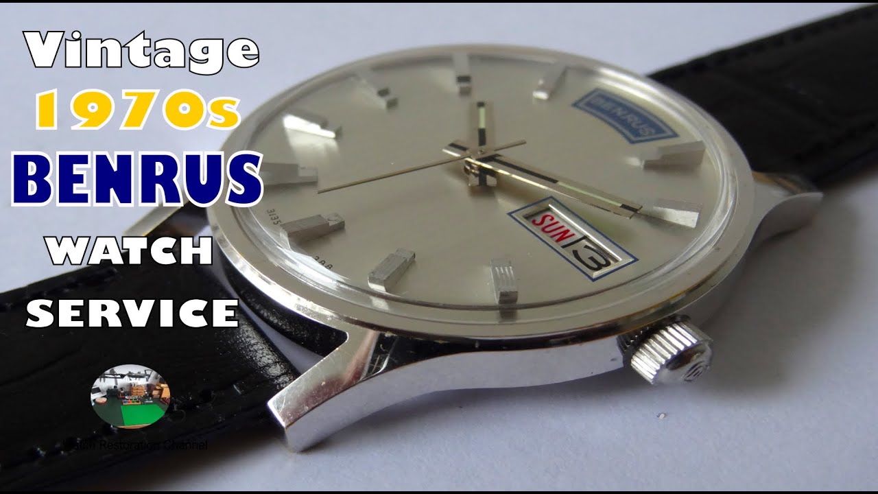 1970's Benrus Mechanical Watch Service