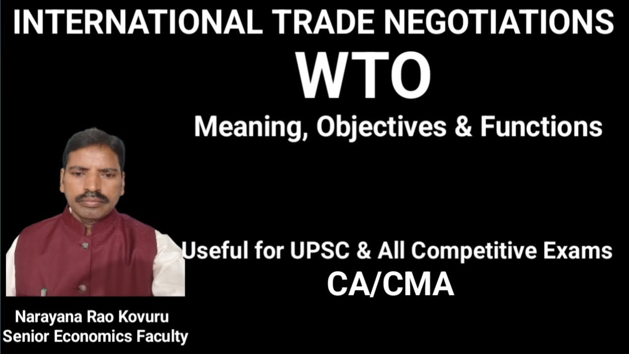 WORLD TRADE ORGANISATION 