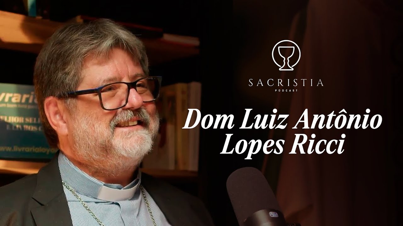 PODCAST SACRISTIA #12 - DOM LUIZ ANT&Ocirc;NIO - BISPO DA DIOCESE DE ITAPETININGA - SANTOFLOW TV