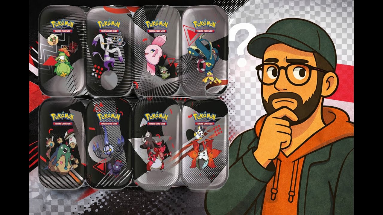 Pokémon TCG - Karmesin und Purpur - Schwarze Blitze / Weiße Flammen Mini-Tin Ramoth Opening