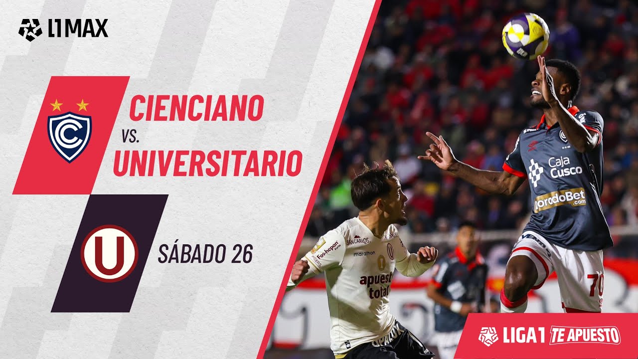 Cienciano 1-1 Universitario: resumen de hoy, mejores jugadas y los goles | #Liga1TeApuesto2025