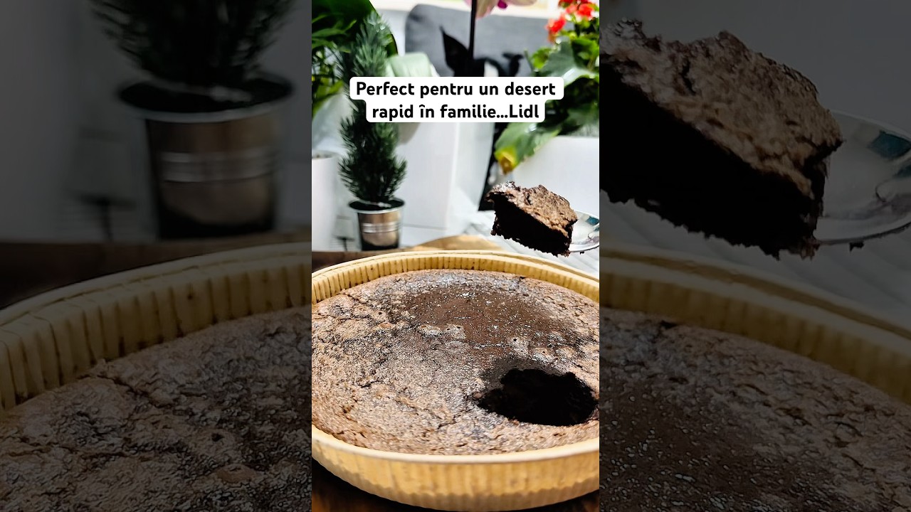 Perfect pentru un desert rapid &icirc;n familie&hellip;Lidl! #cumparaturi #desert #dulce #tort #lavacake #lidl