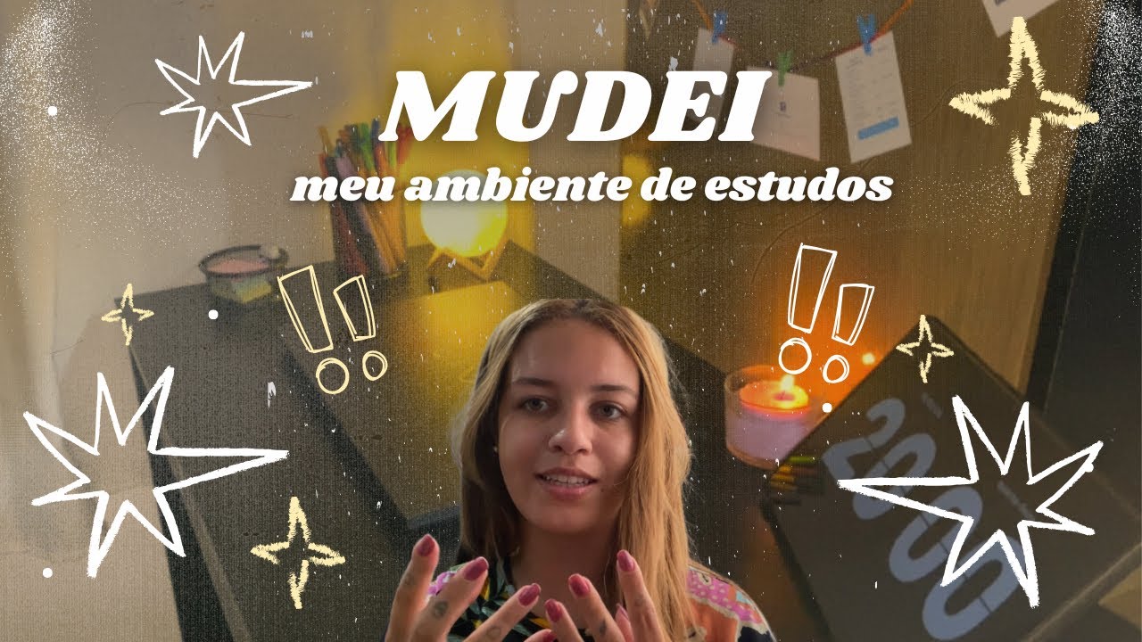 transformei meu ambiente de estudos | vestibulanda de medicina 