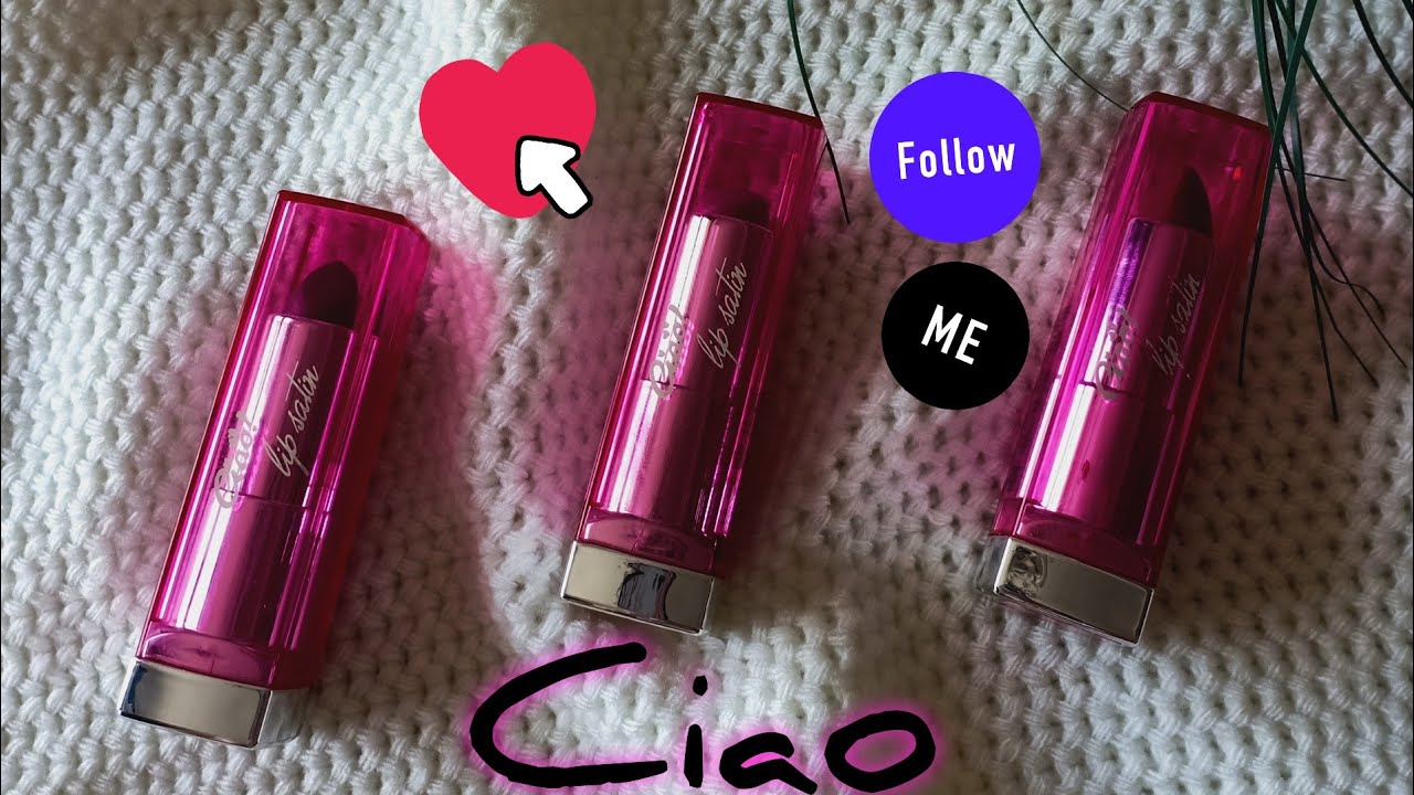 ارخص واطرى روج تشاو 😍 // ciao lipstick