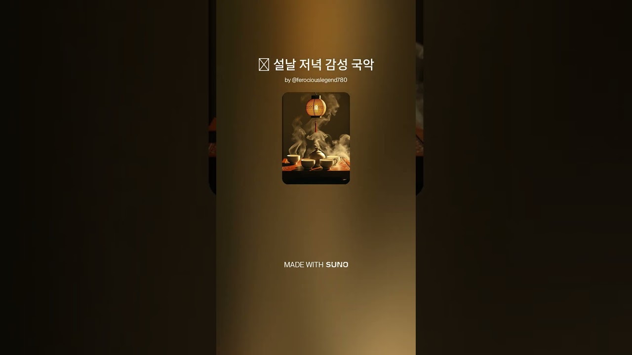 🏮 설날 저녁 감성 국악 | 피리와 아쟁으로 듣는 가족의 온기