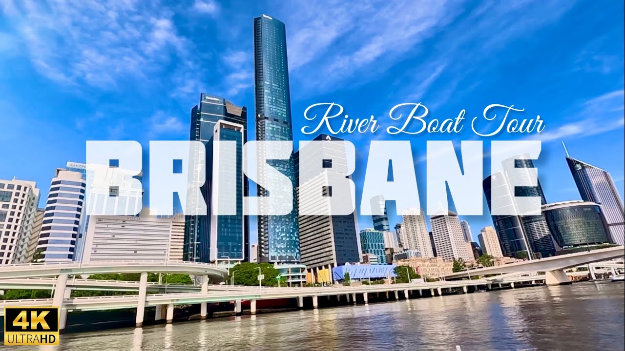 Brisbane, Australia | 4K River Boat Tour