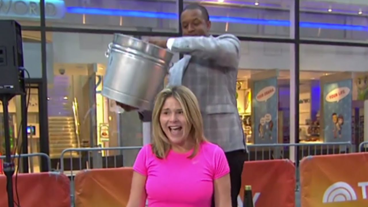 Jenna Bush Hager Takes On Ice Bucket Challenge | TODAY