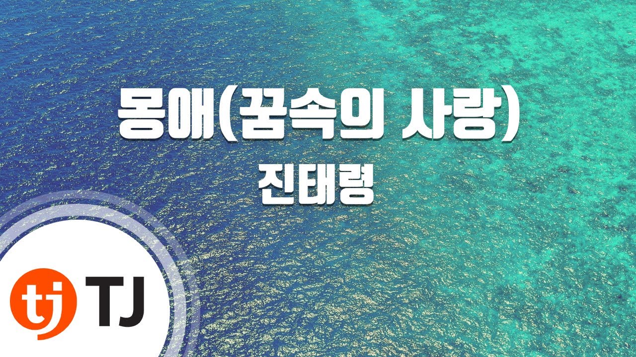 [TJ노래방] 몽애(꿈속의사랑) - 진태령 / TJ Karaoke