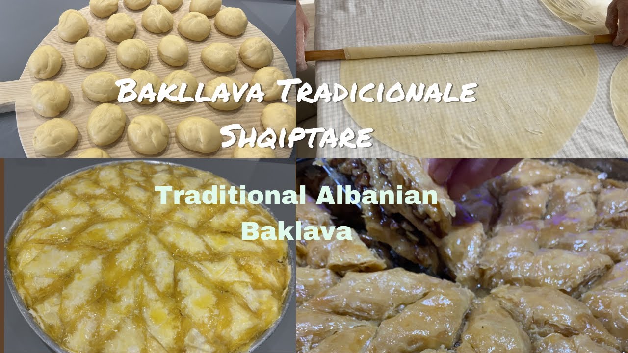 Bakllava Tradicionale Shqiptare me pete te hapura nje nga nje | Traditional Albanian Baklava