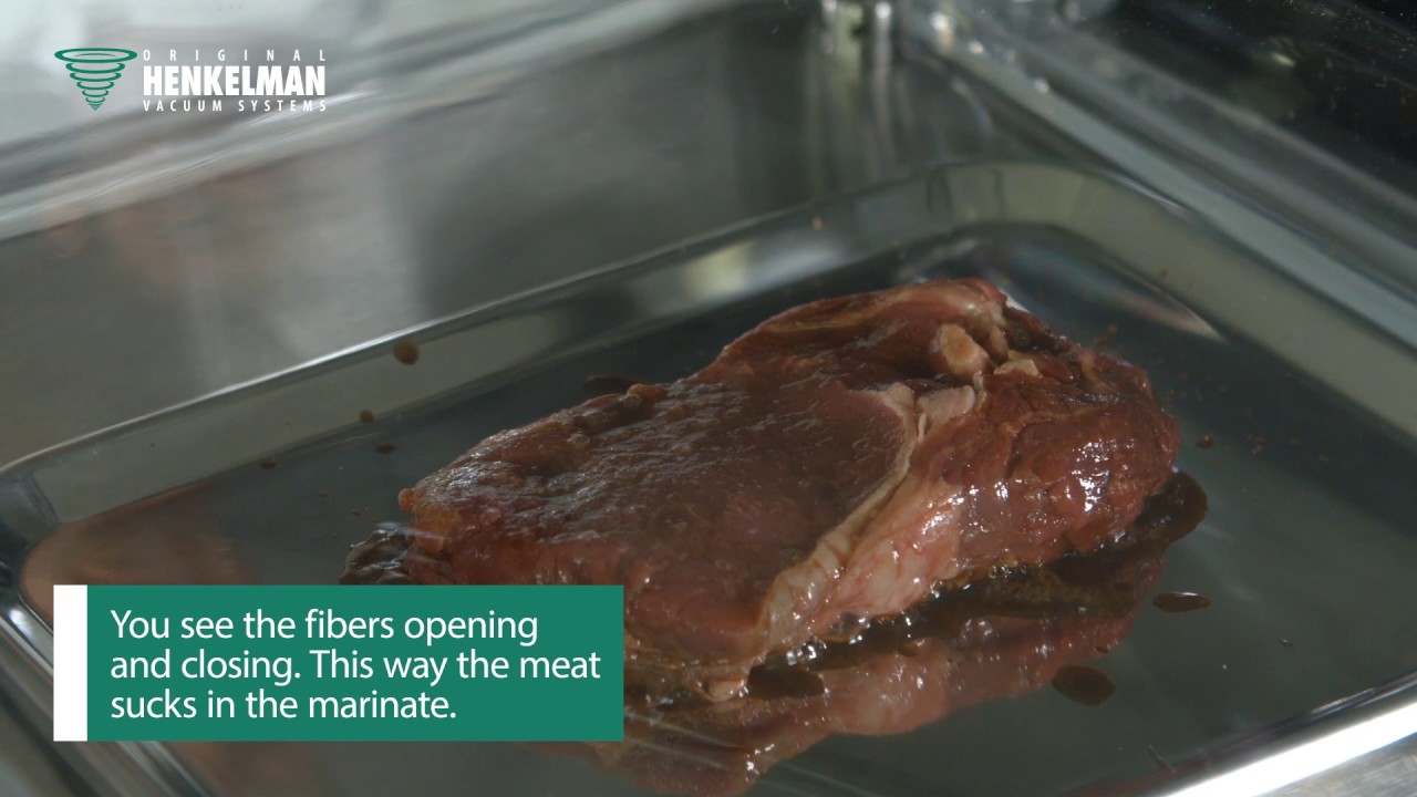 Marinating meat