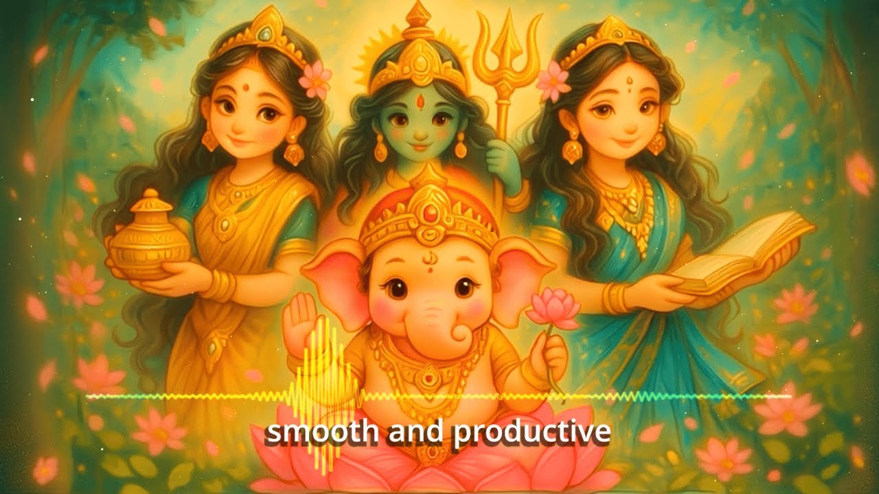 Remote Career Success and Wealth✨ Ganesha Trishakti 🌺 Blessing