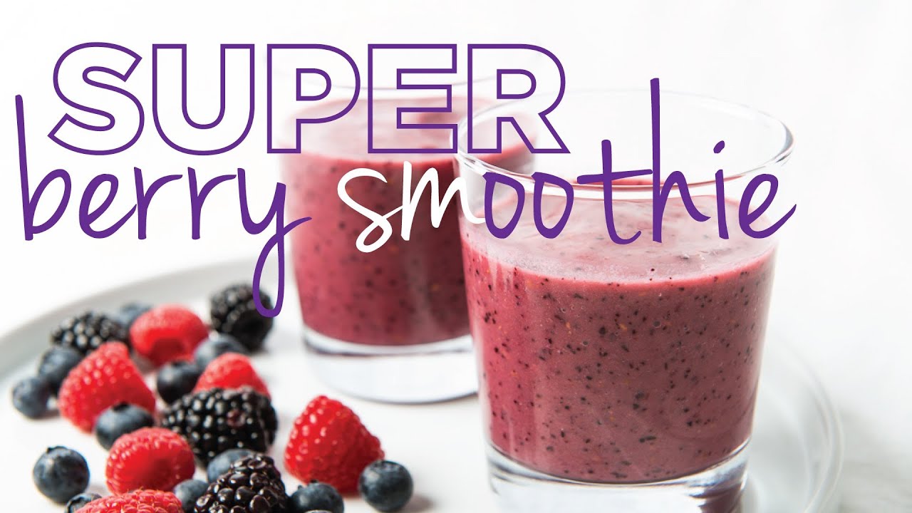 Super Berry Smoothie - The Hot Plate
