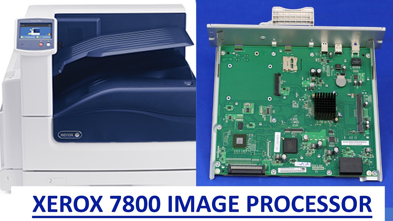 How to Change a Xerox Phaser 7800 Image Processor Board